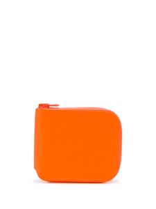 Acne Studios compact zip wallet - ORANGE