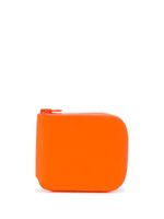 Acne Studios compact zip wallet - ORANGE