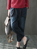 Heart Print Women Jeans - thumbnail