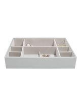 Stackers Pebble Grey Super Size Deep 11 Section Stackers Pebble Grey Super Size Deep 11 Section