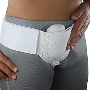 1 pc Inguinal Groin Hernia Belt for Men and Women with Removable Compression Pad and Adjustable Waist Strap Hernia Support Truss for Inguinal Incisional Hernias Left/Right Side - Black miniinthebox