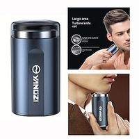 Electric Mini Travel Shaver For Men - Pocket Size Washable Electronic Razor - Mens Rechargeable Portable Cordless Shaving Face Beard Lightinthebox - thumbnail