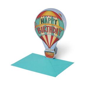 Legami Greeting Card - Large - Hb Air Balloon - Air Balloon (11.5 x 17 cm)