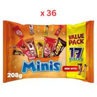 Nestle Mini Mix Bag 208Gm, Box Of 36Pcs