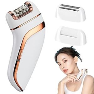 3 in1 Rechargeable Epilator Women Facial Hair Remover Female Hair Removal Face Depilation Leg Body Lady Shaver Callus Remover Lightinthebox