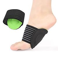 5 Pairs Green And Black Foot Pads Flat Arch Foot Pads Sports Fashion Breathable Insoles Arch Support Rrthopedic Insoles miniinthebox - thumbnail