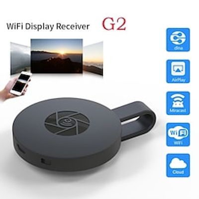 Wireless Display Adapter HDMI Dongle Adapter USB WiFi Streaming Video Receiver for iOS Android Windows to Monitor Projector Support Miracast DLNA Airplay 4K/1080P miniinthebox