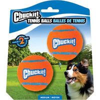 Petmate Chuckit Tennis Balls Medium 2Pcs