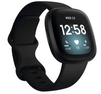 Fitbit Versa 3 Smartwatch , Black Aluminium