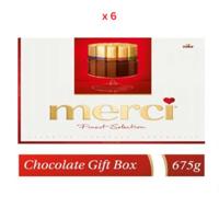 Storck Merci Finest Selection Assorted Great Variety Chocolate 6X675G