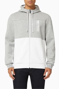 Saggy 1 Colour Block Hoodie in