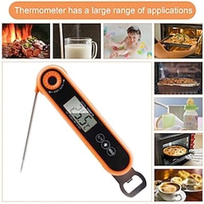 Food Thermometer Needle Magnet Digital Cooking Thermometer Instant Reading Meat Temperature Tester Probe For Kitchen Grill BBQ miniinthebox Food Thermometer Needle Magnet Digital Cooking Thermometer Instant Reading Meat Temperature Tester Probe For Kitchen Grill BBQ miniinthebox