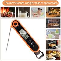 Food Thermometer Needle Magnet Digital Cooking Thermometer Instant Reading Meat Temperature Tester Probe For Kitchen Grill BBQ miniinthebox - thumbnail