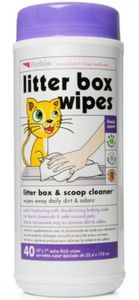Petkin Litter Box Wipes
