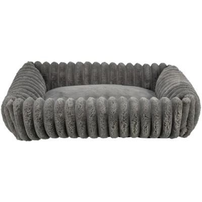 Trixie Lonni Corduroy Plush Dog Bed - Grey 100X70CM
