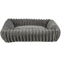 Trixie Lonni Corduroy Plush Dog Bed - Grey 100X70CM
