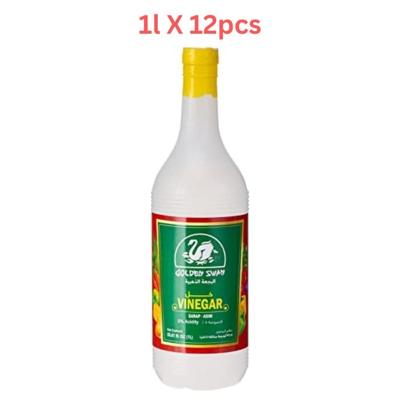 Golden Swan White Vinegar 1L (Pack of 12)