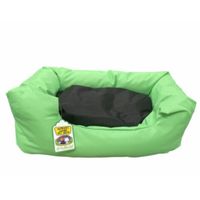 Nutrapet L-56Cm W-44Cm H-14Cm Lounger Bed Black & Green S