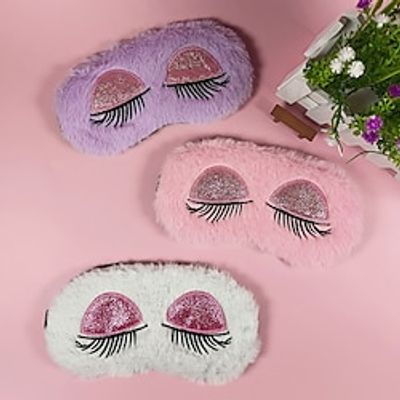 Sleep Eye Mask, Household Breathable Plush Eye Mask, Sleep In Car Accessories, Road Trip Sleep Accessories, For Travel, Office, Sleeping On Plane, Gift For Sleep Disorders Lightinthebox Sleep Eye Mask, Household Breathable Plush Eye Mask, Sleep In Car Accessories, Road Trip Sleep Accessories, For Travel, Office, Sleeping On Plane, Gift For Sleep Disorders Lightinthebox