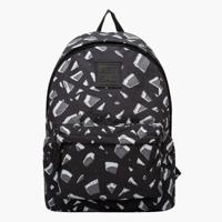 Art Sac Printed Backpack with Adjustable Straps and Zip Closure - 25x13x33 cms