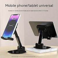 Cell Phone Holder Stand Mount Lightweight Angle Height Adjustable Fully Foldable Phone Stand for Desk Selfies / Vlogging / Live Streaming Compatible with Tablet All Mobile Phone Phone Accessory miniinthebox