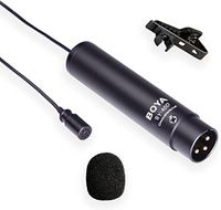 Boya By-M4Od Tie Microphone/Lavalier Microphone For Digital Slr Camera Black, B07D85FS6N