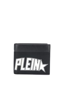 Philipp Plein logo printed credit card wallet - Black