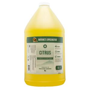 Natures Specialties Citrus Shampoo Concentrate 3.87 Liter Gallon Flea & Tick