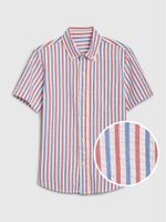 Kids Candy Stripe Button-Down Shirt - thumbnail
