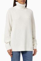 KL Logo Sweater in Cashmere-blend Knit - thumbnail
