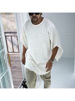 Mens Cotton And Linen Holiday Beach Shirt