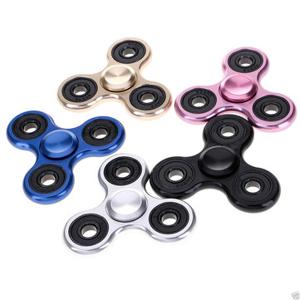 EDC Aluminum Alloy Fidget Hand Spinner Gadget Tri-Spinner Finger Focus Reduce Stress Gadget