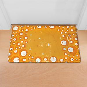 Rectangle Area Rugs Hand Tufted Flannelette Non Skid Halloween Skull Halloween Skull miniinthebox