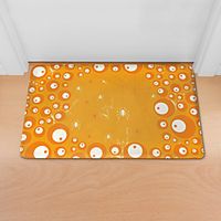 Rectangle Area Rugs Hand Tufted Flannelette Non Skid Halloween Skull Halloween Skull miniinthebox - thumbnail
