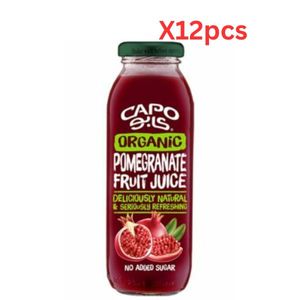 Capo Organic Pomegranate 100% Fruit Juice - 250ml - 12pcs