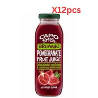 Capo Organic Pomegranate 100% Fruit Juice - 250ml - 12pcs - thumbnail