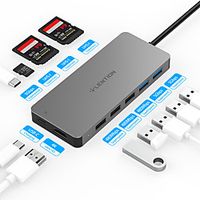 LENTION High Speed Support Power Delivery Function CB-TP-C19Elite USB 3.0 USB C to USB 2.0 USB 3.0 SD Card TF Card HDMI PD 3.0 USB Hub 11 Ports For Windows, PC, Laptop miniinthebox - thumbnail