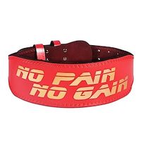 Lever Belt Weightlifting Power Lifting Sports PU Gym Workout Strength Training Adjustable Protection Lightinthebox - thumbnail