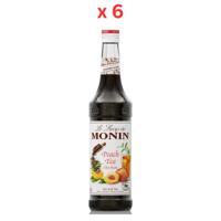 Monin Peach Tea Syrup - 1 Ltr Pack Of 6