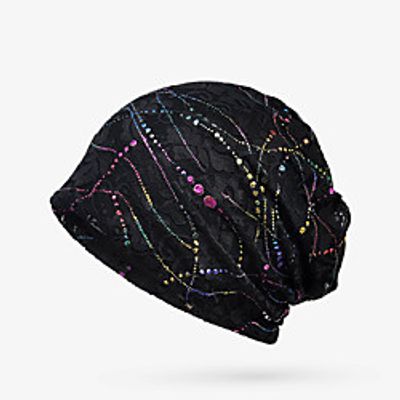 Beanie Hat Skull Cap Winter Outdoor Slouchy Stretchy Soft for Camping Hiking Jogging Cycling Men  Women Lightinthebox