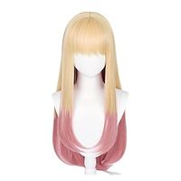 My Dress Up Darling Cosplay Marin Kitagawa Wig Japanese School Girl Merch Lightinthebox - thumbnail