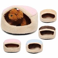 Creative Macaron Shape Dog/Cat Puppy Sleeping Cave Soft Plush Warm Bed House Nest