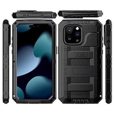 Phone Case For iPhone 15 Pro Max Plus iPhone 14 13 12 11 Pro Max Plus Waterproof Case Detachable Full Body Protective Support Wireless Charging Armor PC Metal Silicone Lightinthebox Phone Case For iPhone 15 Pro Max Plus iPhone 14 13 12 11 Pro Max Plus Waterproof Case Detachable Full Body Protective Support Wireless Charging Armor PC Metal Silicone Lightinthebox