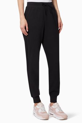 Luxe Dri-FIT Joggers in Waffle Knit Jersey Luxe Dri-FIT Joggers in Waffle Knit Jersey