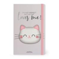 Legami Lined Notebook - Photo Notebook - Medium - Kitty - thumbnail