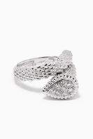 Serpent Bohème S Motif Diamond Ring in 18kt White Gold - thumbnail