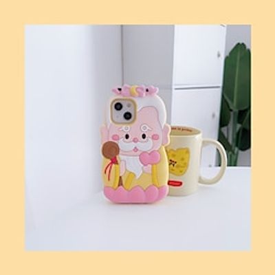 Phone Case For iPhone 15 Pro Max iPhone 14 Pro Max iPhone 13 Pro Max iPhone 12 Pro Max Novelty Back Cover Shockproof Cartoon TPU Lightinthebox
