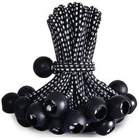 10 Pack Ball Bungee Cord 6 Inch Heavy Duty Bungie Cord Balls Tarp Tie Down Canopy Bungee Balls for Camping, Tents, Cargo, Holding Wire and Hoses, Patio Umbrellas, Awning Lightinthebox