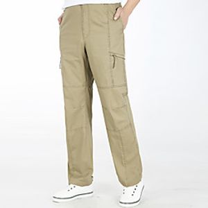 Men's Work Pants Hiking Cargo Pants Hiking Pants Trousers Outdoor Ripstop Breathable Multi Pockets Sweat wicking ArmyGreen khaki Light Grey Black Dark Gray Camping  Hiking  Caving M L XL 2XL 3XL Lightinthebox