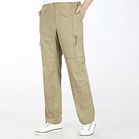 Men's Work Pants Hiking Cargo Pants Hiking Pants Trousers Outdoor Ripstop Breathable Multi Pockets Sweat wicking ArmyGreen khaki Light Grey Black Dark Gray Camping  Hiking  Caving M L XL 2XL 3XL Lightinthebox - thumbnail